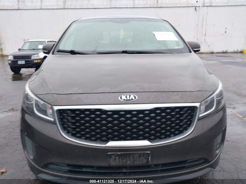 2017 Kia Sedona Lx VIN: KNDMB5C11H6330896 Lot: 41121325