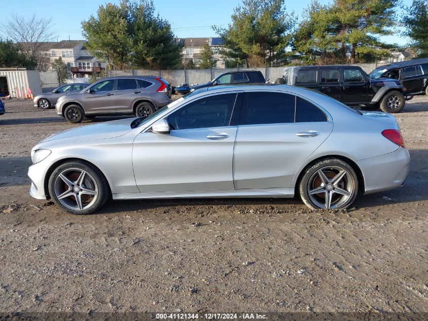 VIN 55SWF4KB9FU022733 2015 Mercedes-Benz C 300, 4Ma... no.14