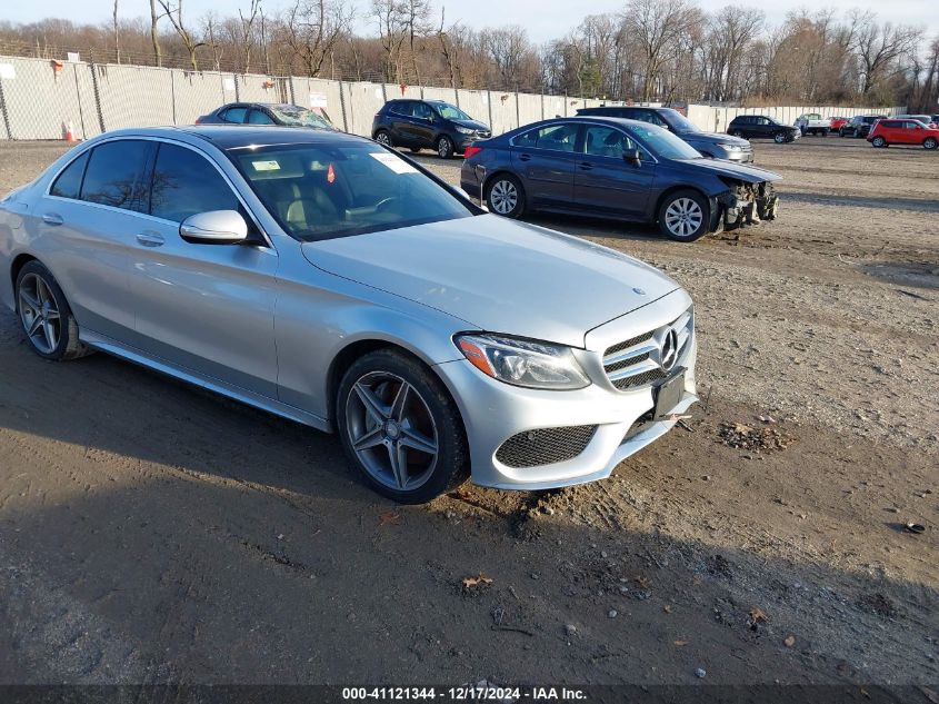 VIN 55SWF4KB9FU022733 2015 Mercedes-Benz C 300, 4Ma... no.1