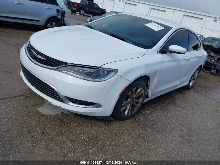 VIN 1C3CCCAB0GN116385 2016 Chrysler 200, Limited no.2