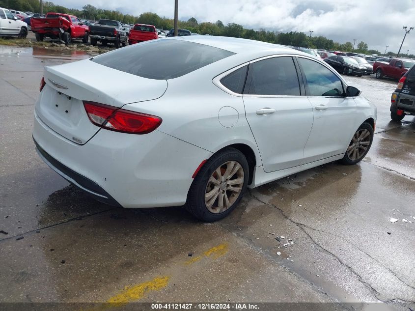 VIN 1C3CCCAB0GN116385 2016 Chrysler 200, Limited no.4