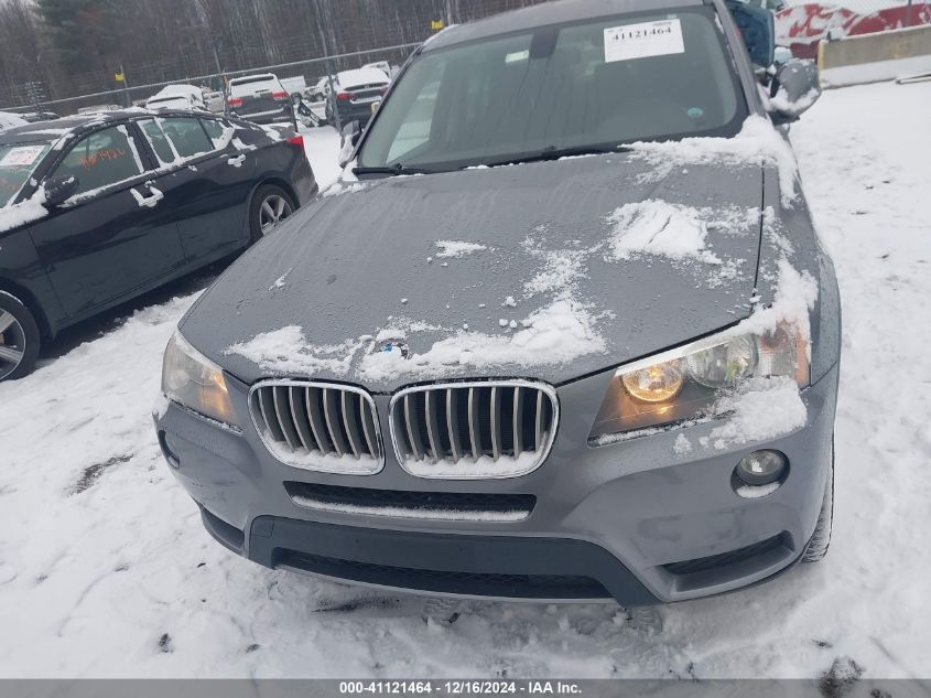 2014 BMW X3 xDrive28I VIN: 5UXWX9C52E0D12167 Lot: 41121464