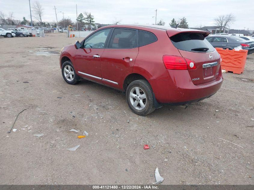 VIN JN8AS5MT3DW524475 2013 Nissan Rogue, S no.3