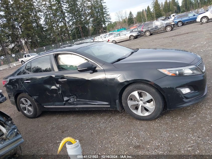 VIN KNAGM4AD3E5068246 2014 KIA Optima, Hybrid LX no.14