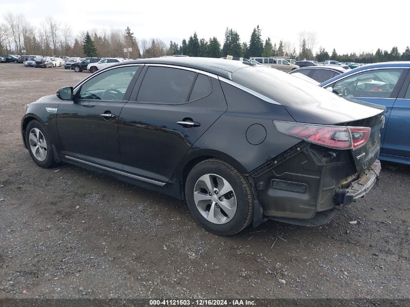 VIN KNAGM4AD3E5068246 2014 KIA Optima, Hybrid LX no.3