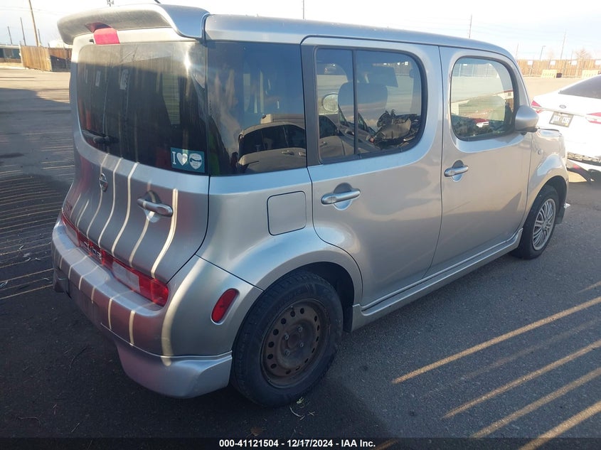 2009 NISSAN CUBE VIN: JN8AZ28R19T107602