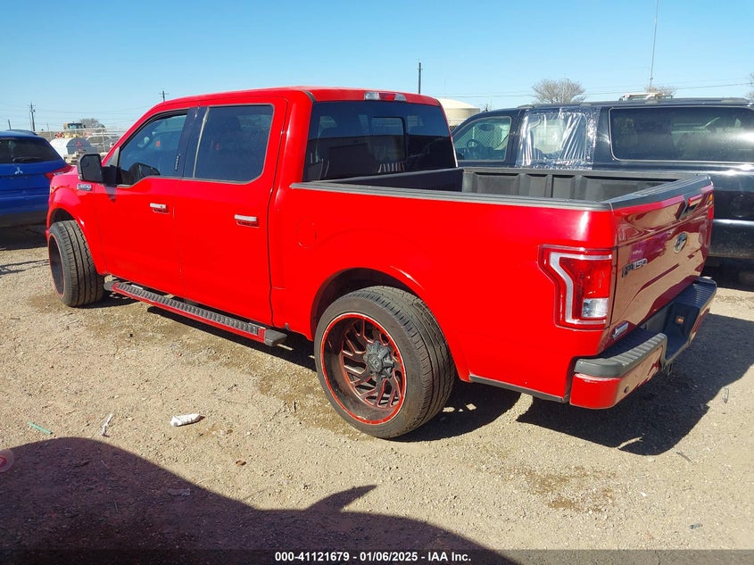 2016 FORD F-150 VIN: 1FTEW1CP4GKD29429