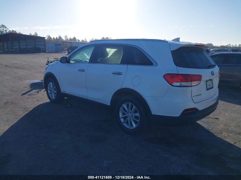 VIN 5XYPGDA37GG098149 2016 KIA Sorento, 2.4L Lx no.3