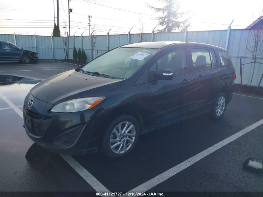 VIN JM1CW2BL1D0154642 2013 MAZDA MAZDA5 no.2