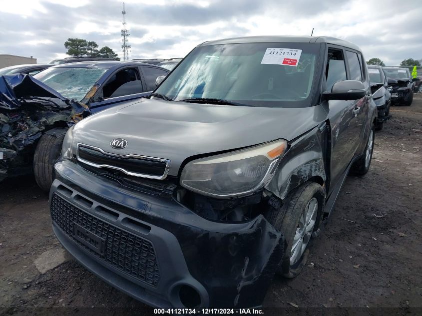 2014 Kia Soul + VIN: KNDJP3A52E7067712 Lot: 41121734