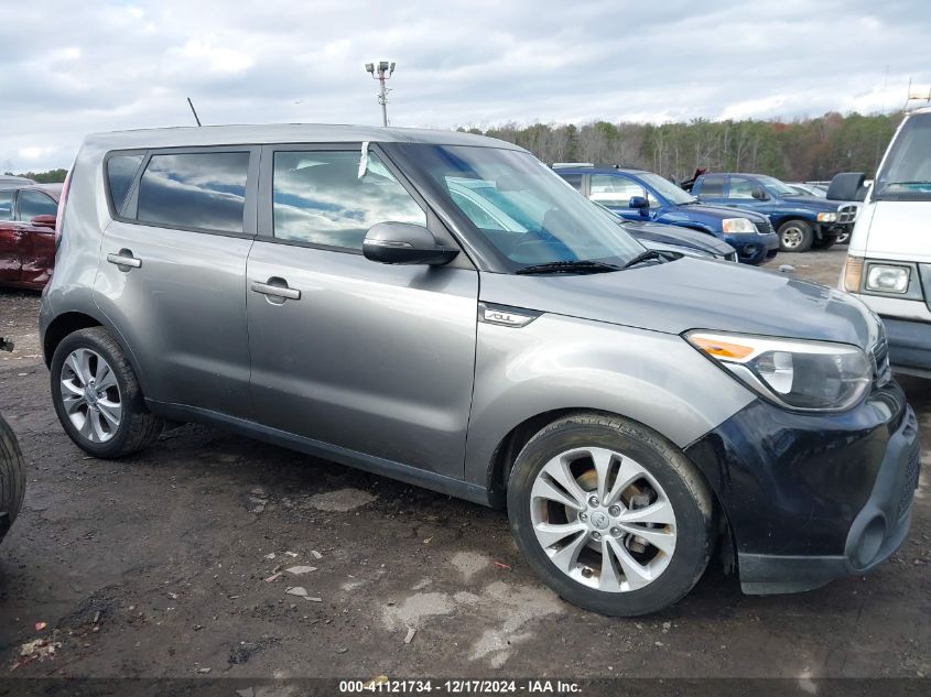 2014 Kia Soul + VIN: KNDJP3A52E7067712 Lot: 41121734