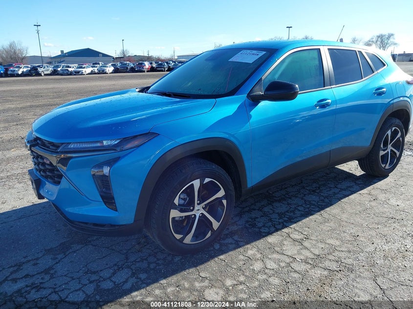 Vin: kl77lgep0sc088034, lot: 41611987, chevrolet trax fwd 1rs 20252