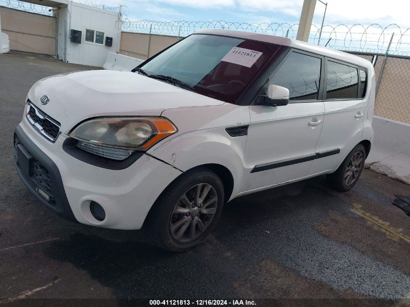 2012 Kia Soul + VIN: KNDJT2A6XC7480036 Lot: 41121813