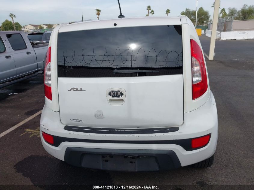 2012 Kia Soul + VIN: KNDJT2A6XC7480036 Lot: 41121813