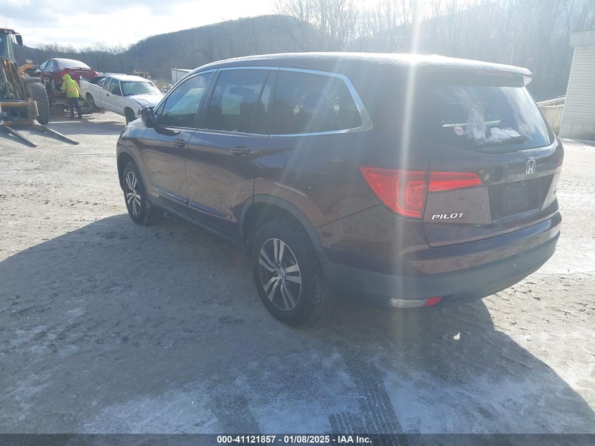 Vin: 5fnyf6h54gb032949, lot: 41612036, honda pilot ex-l 20163