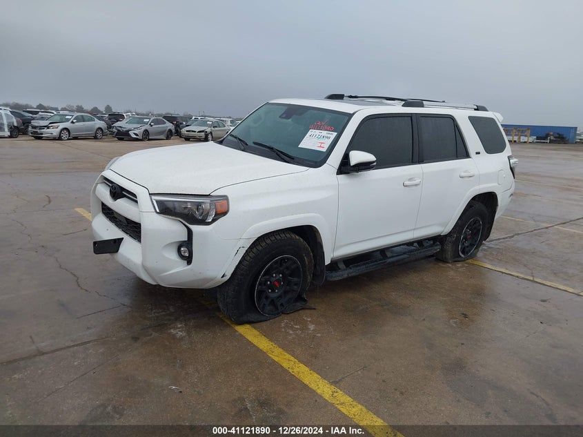 Vin: jtefu5jr8p5279067, lot: 41612069, toyota 4runner sr5 premium 20232