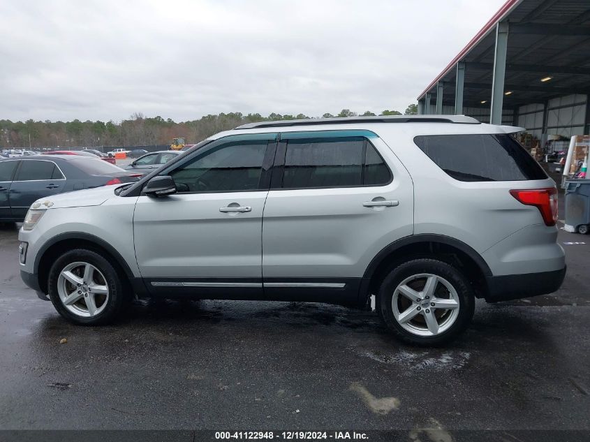 2016 Ford Explorer Xlt VIN: 1FM5K8D81GGC96934 Lot: 41122948