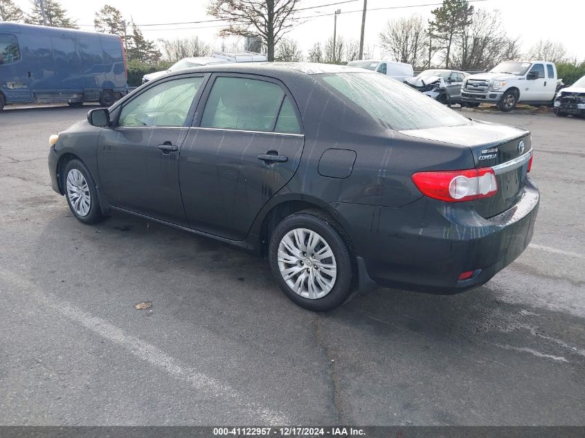 VIN 2T1BU4EE9DC982308 2013 Toyota Corolla, LE no.3