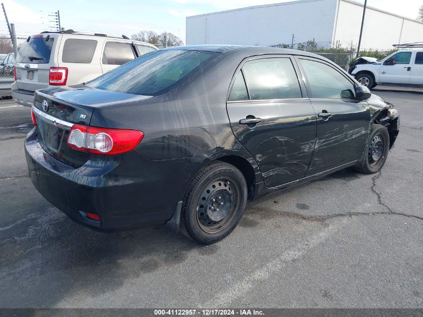 VIN 2T1BU4EE9DC982308 2013 Toyota Corolla, LE no.4