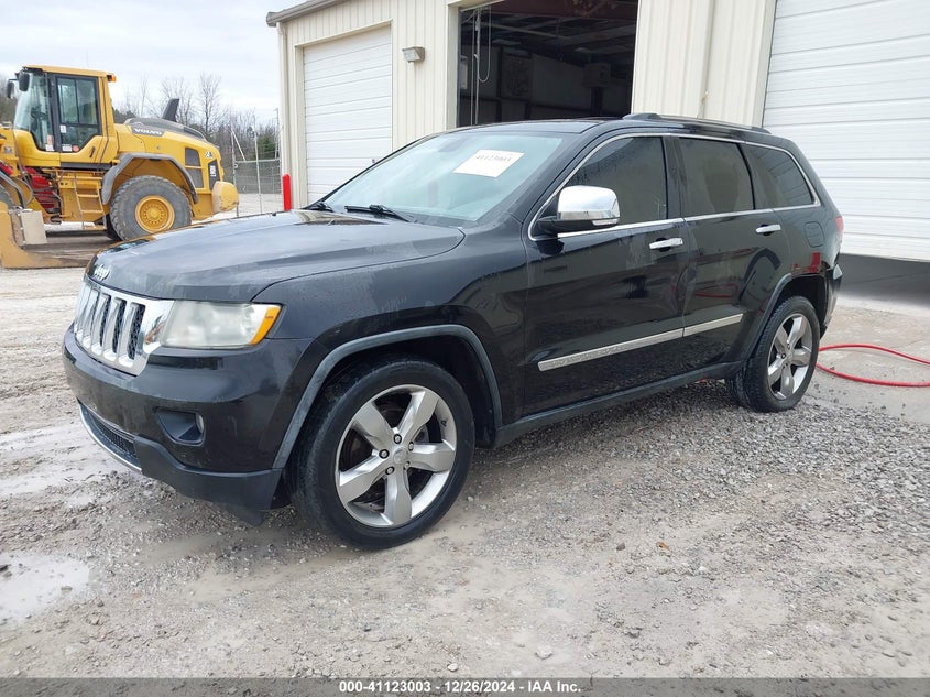 Vin: 1j4rs6gt6bc644957, lot: 41613182, jeep grand cherokee overland 20112