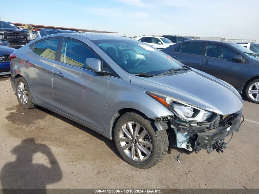 VIN 5NPDH4AE7FH577972 2015 Hyundai Elantra, SE no.1