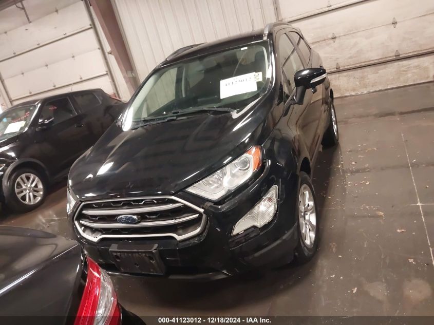 2018 Ford Ecosport Se VIN: MAJ6P1UL2JC173671 Lot: 41123012