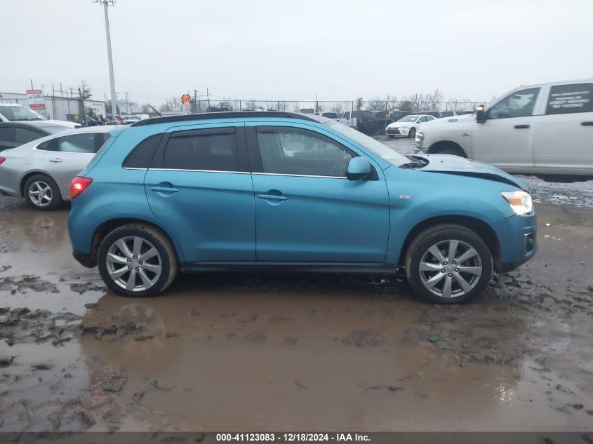 2014 Mitsubishi Outlander Sport Se VIN: 4A4AP4AU5EE018036 Lot: 41123083