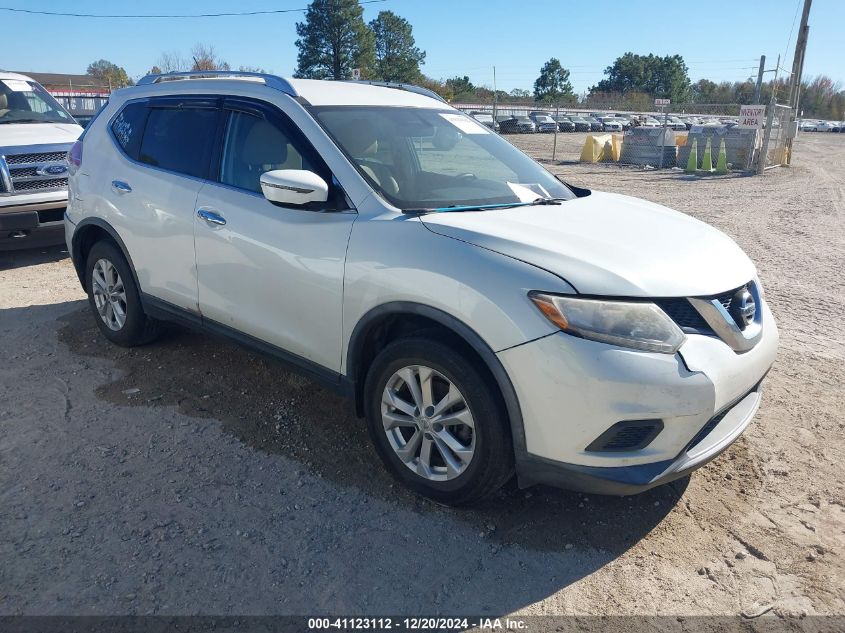 VIN KNMAT2MT3GP634352 2016 Nissan Rogue, SV no.1