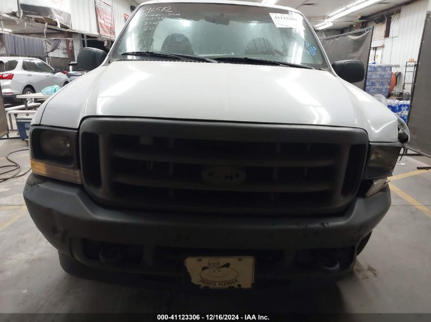 2004 Ford F-250 Xl/Xlt VIN: 1FTNF20L74EC53190 Lot: 41123306