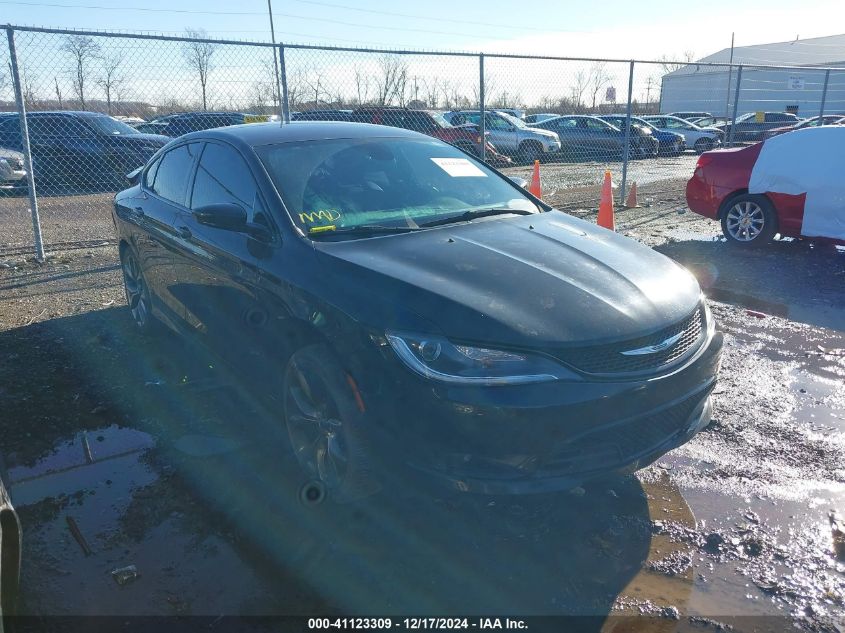 VIN 1C3CCCBB3FN684210 2015 Chrysler 200, S no.1