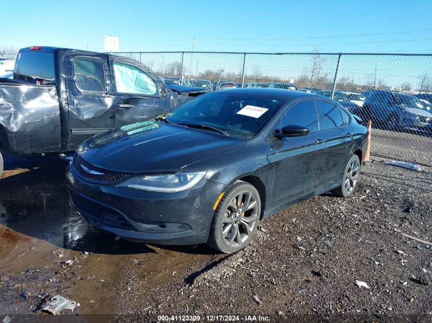 VIN 1C3CCCBB3FN684210 2015 Chrysler 200, S no.2