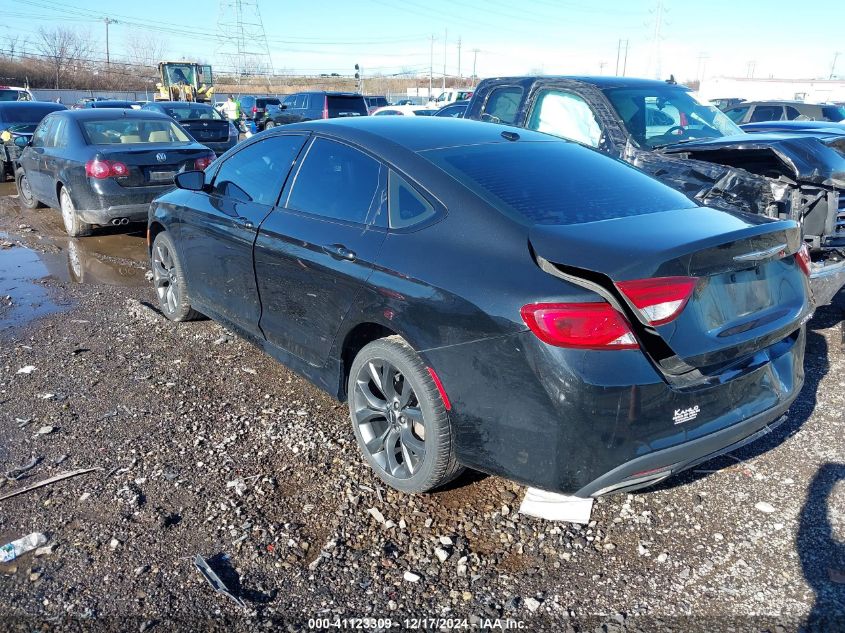 VIN 1C3CCCBB3FN684210 2015 Chrysler 200, S no.3