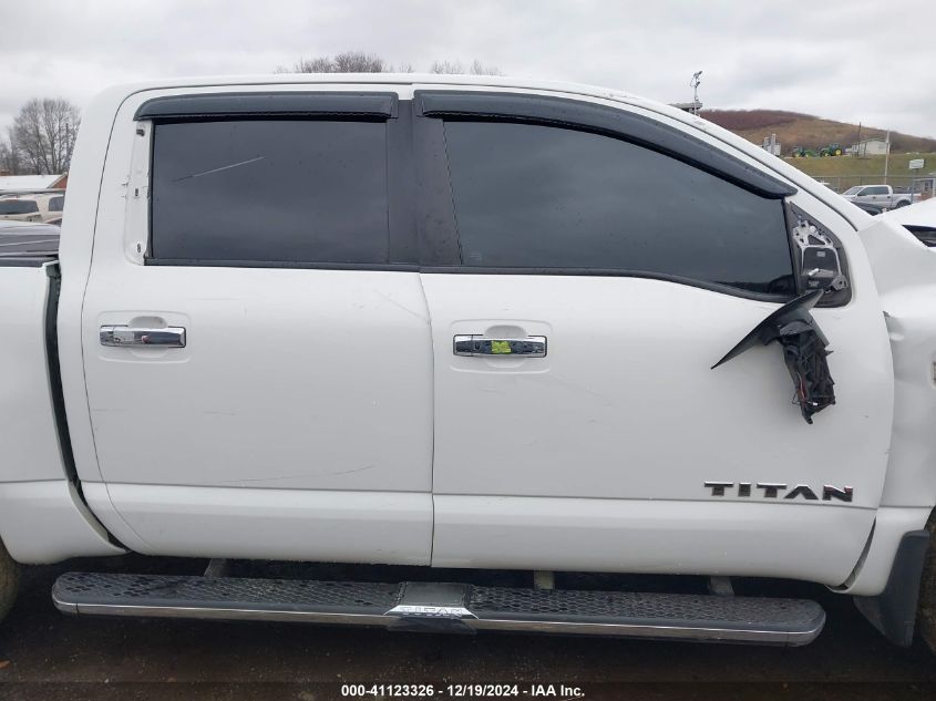 2017 Nissan Titan Sv VIN: 1N6AA1E51HN518710 Lot: 41123326