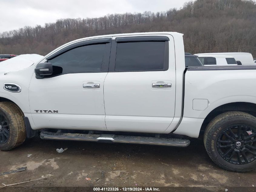 2017 Nissan Titan Sv VIN: 1N6AA1E51HN518710 Lot: 41123326