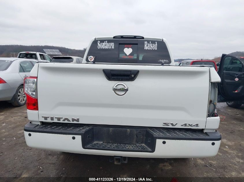 2017 Nissan Titan Sv VIN: 1N6AA1E51HN518710 Lot: 41123326