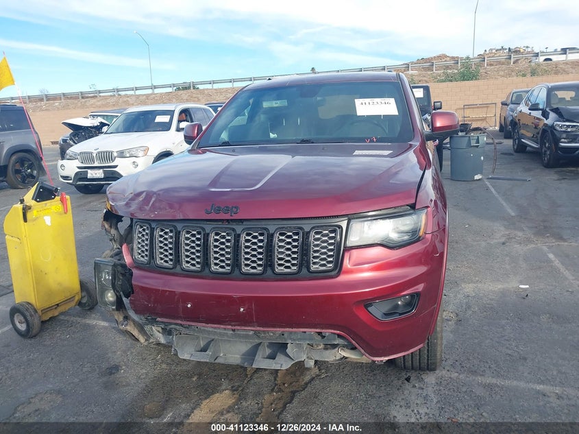 2017 JEEP GRAND CHEROKEE VIN: 1C4RJEAG1HC888443