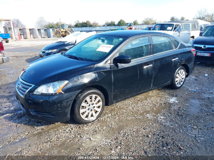 VIN 1N4AB7AP7DN900153 2013 NISSAN SENTRA no.2