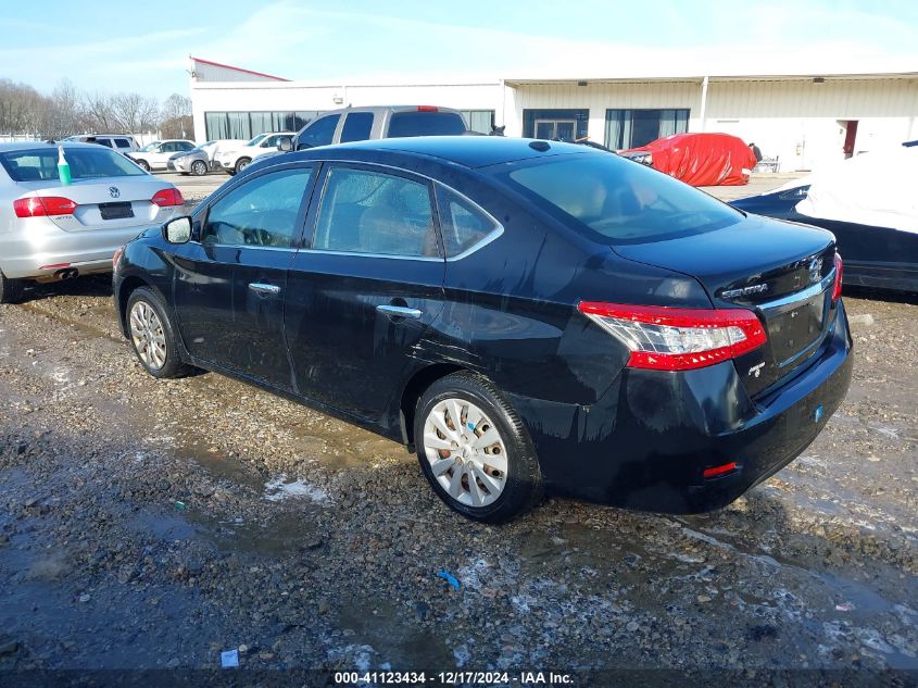 VIN 1N4AB7AP7DN900153 2013 NISSAN SENTRA no.3