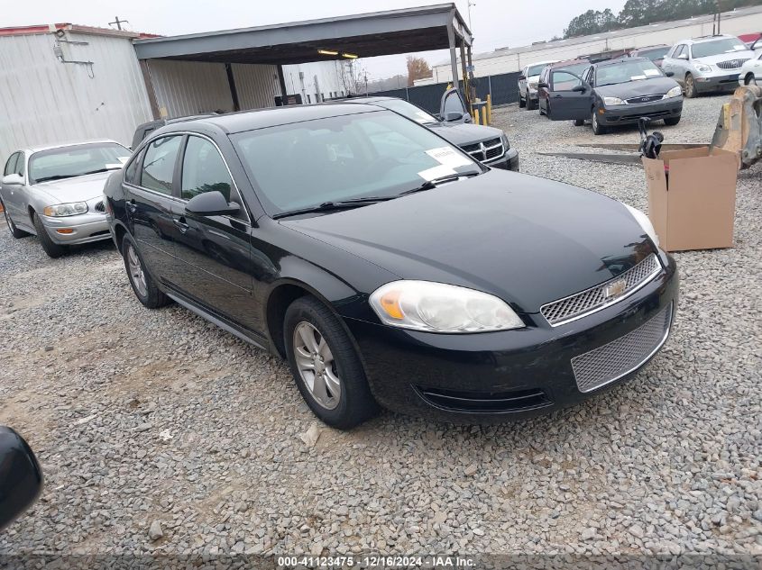 VIN 2G1WF5E38D1171705 2013 CHEVROLET IMPALA no.1