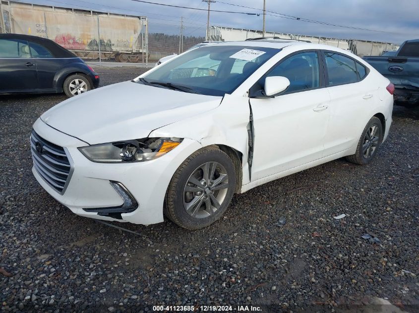 VIN 5NPD84LF2JH303139 2018 Hyundai Elantra, Value E... no.2