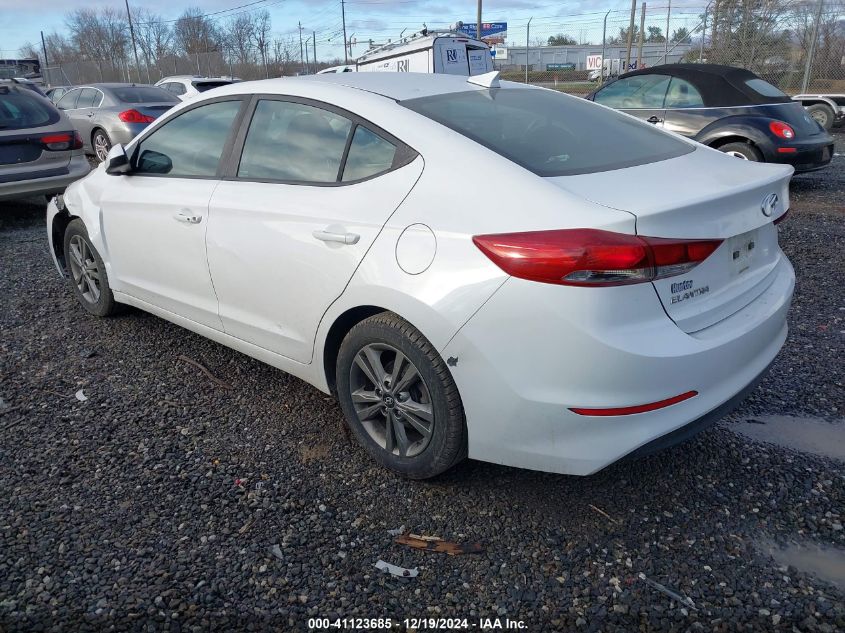 VIN 5NPD84LF2JH303139 2018 Hyundai Elantra, Value E... no.3