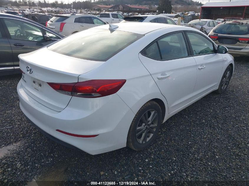 VIN 5NPD84LF2JH303139 2018 Hyundai Elantra, Value E... no.4