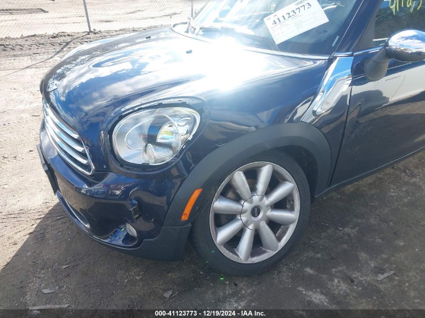 2013 Mini Countryman Cooper VIN: WMWZB3C59DWM09981 Lot: 41123773