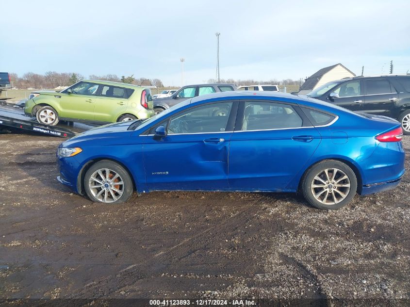 VIN 3FA6P0UU0HR264730 2017 FORD FUSION HYBRID no.14