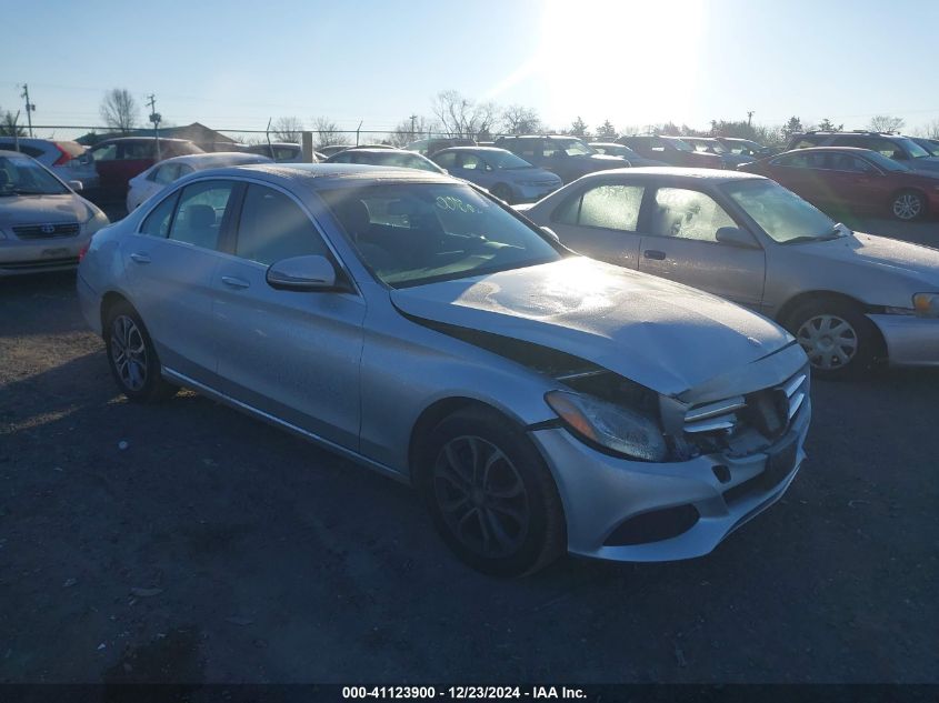 VIN 55SWF4KB2GU167016 2016 MERCEDES-BENZ C 300 no.1