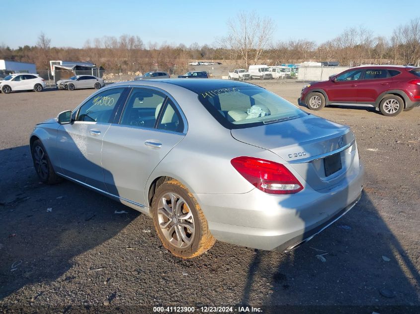 VIN 55SWF4KB2GU167016 2016 MERCEDES-BENZ C 300 no.3