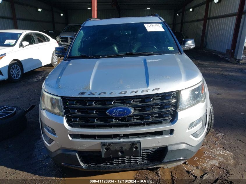 2017 Ford Explorer Sport VIN: 1FM5K8GT1HGD80446 Lot: 41123934