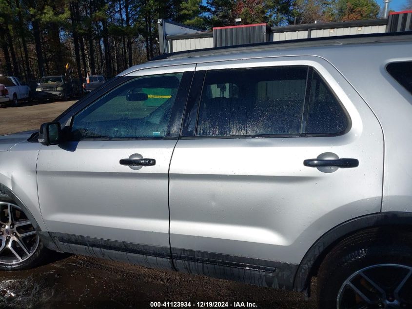 2017 Ford Explorer Sport VIN: 1FM5K8GT1HGD80446 Lot: 41123934