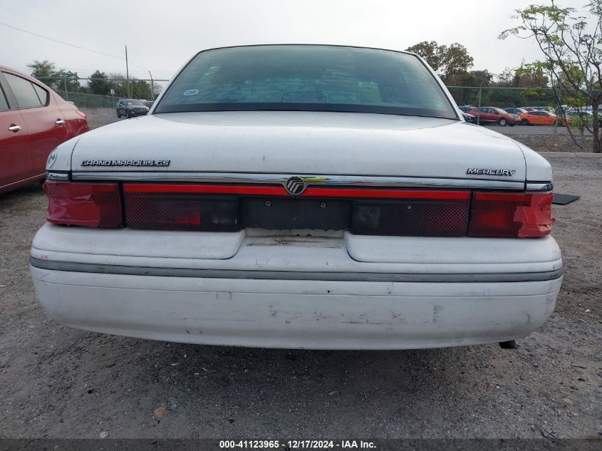 1997 Mercury Grand Marquis Gs VIN: 2MELM74WXVX721863 Lot: 41123965