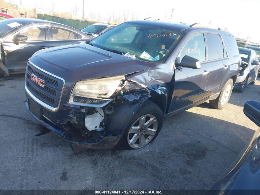 VIN 1GKKRNED6FJ354071 2015 GMC Acadia, Sle-1 no.2